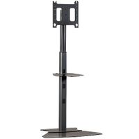 Chief Medium Flat Panel Floor AV Stand (Black) - MF1UB