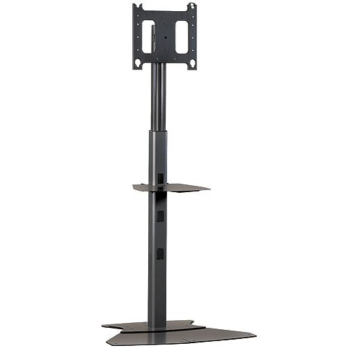 Chief Medium Flat Panel Floor Stand (without interface; black) - MF16000B
