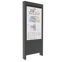 Chief OUTDOOR PORTRAIT KIOSK, SAM OH55F  BLACK - OLF55BP-S