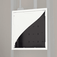 Chief PAC526FCW, Large In-Wall Storage Box with White Flange and Cover - PAC526FCW