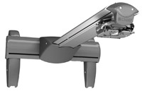 Chief Short Throw Projector Dual Stud Wall Arm - 0-18" Extension - WM210S