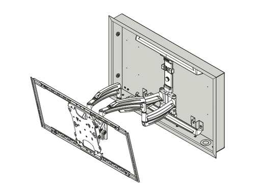 Chief TA500 FINAL INSTALL HW & TRIM KIT - TA500HWKIT3