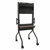Chief Voyager Large Manual Height Adjustable AV Cart, - LSCUB