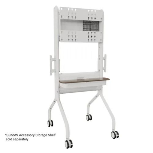 Chief Voyager Large Manual Height Adjustable AV Cart, - LSCUW