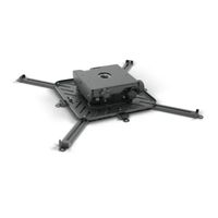 Chief XL Universal Tooless Proj Mount, Black - VCTUB