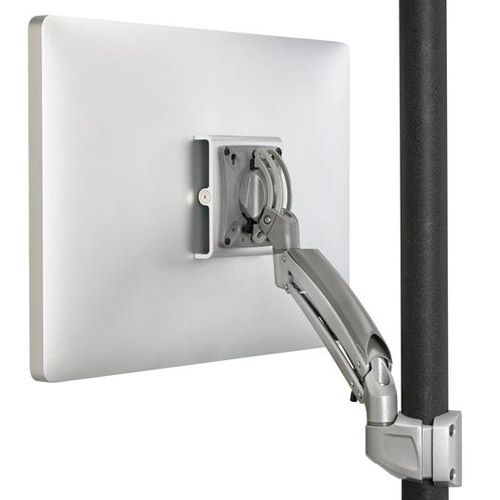ChiefKontour K1P Silver Dynamic Pole Mount, 1 Monitor-K1P110S