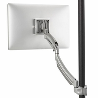 ChiefKontour K1P Silver Dynamic Pole Mount, 1 Monitor-K1P120S