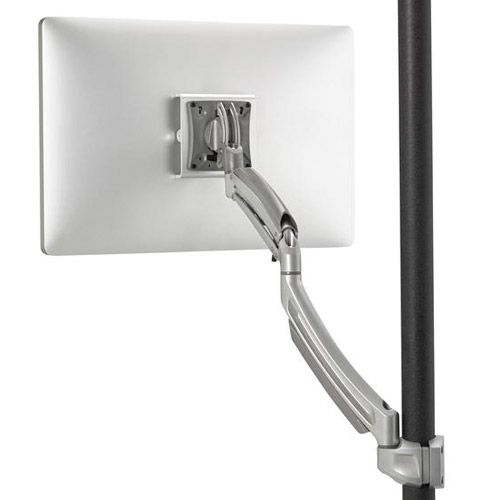 ChiefKontour K1P Silver Dynamic Pole Mount, 1 Monitor-K1P120S