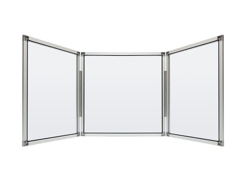 Student Clear 3-Panel Tabletop Divider - Clarity Shield 3