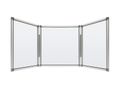Student Clear 3-Panel Tabletop Divider - Clarity Shield 3