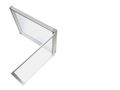 Student Clear 4-Panel Tabletop Divider - Clarity Shield 4
