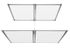 Student Clear 5-Panel Tabletop Divider - Clarity Shield 5