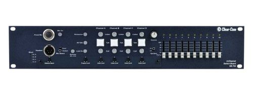 Clear-Com 4-Channel 2RU Switchboard Main Station - SB-704