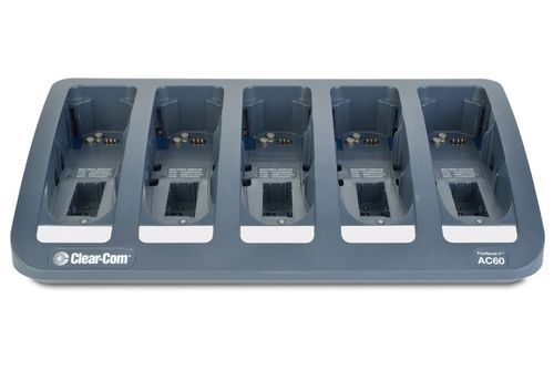 Clear-Com 5-way Drop-in Battery and Beltpack Charger - AC60