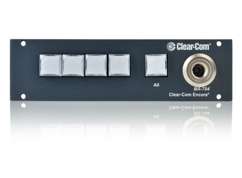 Clear-Com Program Interrupt and IFB Master Control and Access Station - MA-704