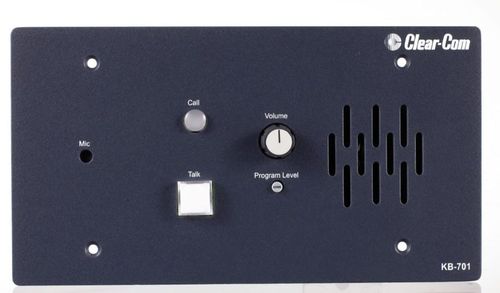 Clear-Com Single-Channel Remote Speaker Station - KB-701