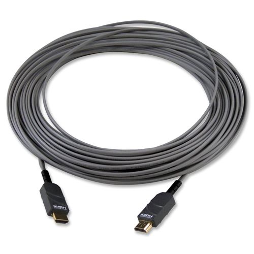 Comprehensive 65' Grey Active Optical Plenum HDMI Cable - HD-HD-65PROPAF