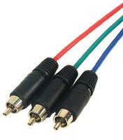 Comprehensive HR Pro Series 3 RCA plugs each end Component Video Cable 6ft - 3RCA-3RCA-6HR