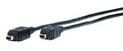 Comprehensive HR Pro Series IEEE 1394 Firewire 4 pin plug to 4 pin plug cable 6ft  - FW4P-FW4P-6ST