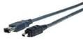 Comprehensive HR Pro Series IEEE 1394 Firewire 6 pin plug to 4 pin plug cable 15ft - FW6P-FW4P-15ST
