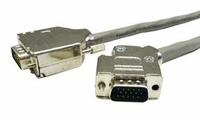 Comprehensive Plenum  VGA/UXGA HD15 plug to plug cable 35ft  - VGA15P-P-35HRP
