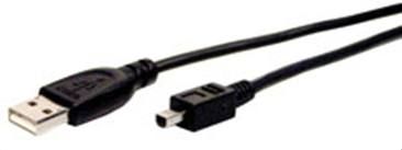 Comprehensive USB 2.0 A to mini B 4 pin 25ft.  - USB2-A-MB4-25ST