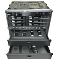Configurable Audio ProRack - Six Wireless Microphones, Mixer and Power Preassembled in a Rolling Rack Case