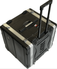 Configurable Audio ProRack - Six Wireless Microphones, Mixer and Power Preassembled in a Rolling Rack Case