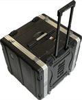Configurable Audio ProRack - Six Wireless Microphones, Mixer and Power Preassembled in a Rolling Rack Case