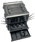 Configurable Audio ProRack - Six Wireless Microphones, Mixer and Power Preassembled in a Rolling Rack Case