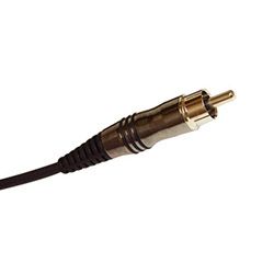 Covid 100' Audio Cable, (1) RCA Male to Male, Mono Audio, 22 AWG Construction, Plenum - CSP3255-22-100
