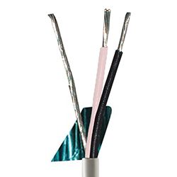 Covid 1,000' Reel of Communications &amp; Control Cable, (2) 16 AWG Shielded Conductors, Plenum - CSW3200-16-1KR