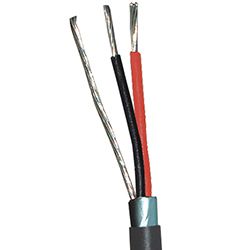 Covid 1,000' Box Communications &amp; Control Cable, (2) 18 AWG Shielded Conductors, Non-Plenum - CSW0200-18-1KB