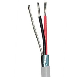 Covid 1,000' Roll of Communications &amp; Control Cable, (2) 18 AWG Shielded Conductors, Non-Plenum - CSW3200-18-1KR