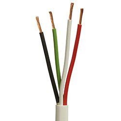 Covid 1,000' Roll of 18-4, Unshielded, Plenum Cable - CVA3400-18-1KR