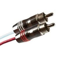 Covid 100' Audio Cable, (2) RCA Male to Male, Stereo Audio, 22 AWG Construction, Plenum - CSP3455-22-100