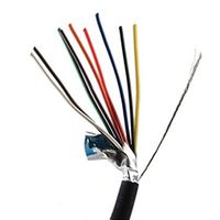 Covid 1,000' Roll of Communications &amp; Control Cable, (9) 28 AWG Shielded Conductors, Plenum - CSW3900-28-1KR