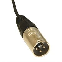 Covid 100' XLR Cable, 3-Pin XLR Male to Male, 22 AWG Construction, Plenum - CSP32EE-22-100