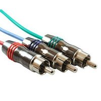 Covid (3) RCA Component Video Cable, Plenum, 33' - CVD3355-33