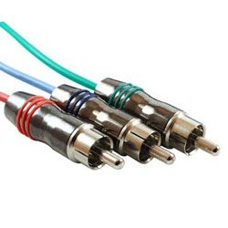 Covid (3) RCA Component Video Cable, Plenum, 3' - CVD3355-03