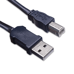 Covid 75' Active USB Cable, A Male to B Male, Plenum - P-USBAB-75ACT