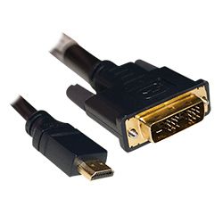 Covid 25' DVI-D to HDMI Cable, Plenum - P-DVID-HD-25M