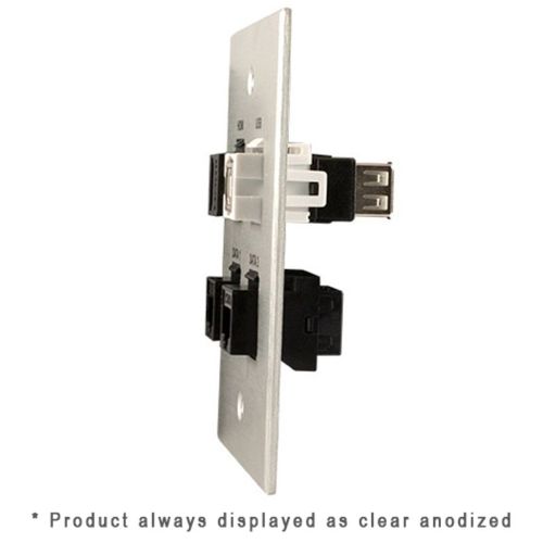 Covid Cables 1-Gang, HDMI Key, USB 2.0 BA, (2) RJ45-CAT6, BA W1409F-BA
