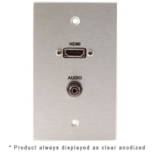 Covid Cables 1-Gang, HDMI Pigtail Female, 3.5mm, White W1201M-W