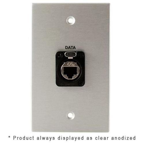 Covid Cables 1-Gang, Neutrik Cat6a Shielded, White W1147F-W