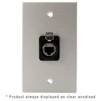 Covid Cables 1-Gang, Neutrik Cat6a Shielded, White W1147F-W