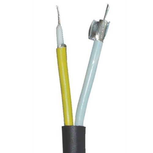 Covid Cables (2) Stranded Coax, 26 AWG, Plenum, 1,000' Reel CVD4200-1KR