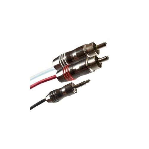 Covid Cables 3.5MM Stereo to (2) RCA Male Cable, Plenum, 6ft CSP3425-22-06