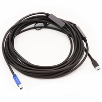 Covid Cables Active USB 3.0 Cable, A-Male to B-Male, 50ft USB3-AB-50ACT
