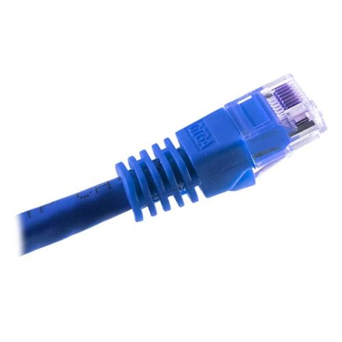 Covid Cables Cat 6, RJ45 to RJ45, Blue Jacket, 100ft V-C6-RJ-B-100